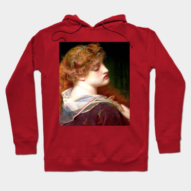 Mary Magdalene - Anthony Frederick Sandys 1862 Hoodie by forgottenbeauty